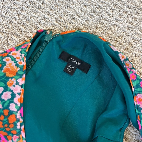 J Crew Floral Sleeveless Midi Dress - Picture 3 of 4